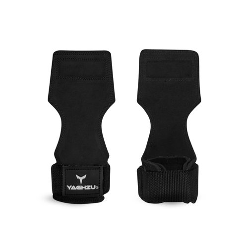 YAGHZU Weight Lifting Grips with Wrist Straps - Non Slip Lifting Straps for Weightlifting, Deadlifting, Powerlifting and Pull Ups, Padded Weight Lifting Gloves with Deadlift Straps for Women and Men