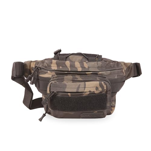 Highland Tactical Mobility Waist Pack, Black Urban CAMO
