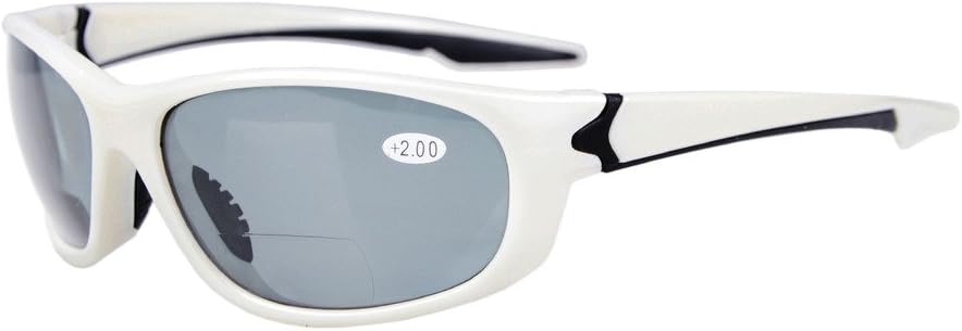 Eyekepper TR90 Unbreakable Sports Bifocal Sunglasses Baseball Running Fishing Driving Golf Softball Hiking