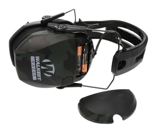 Walker's TACTI Grip Series Shooting Ear Muffs - One Size, Multicam Grey Camo