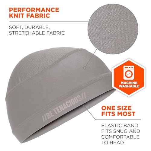 Ergodyne Chill Its 6632 Cooling Skull Cap, Sweat Wicking Liner, UPF 50 Sun Protection