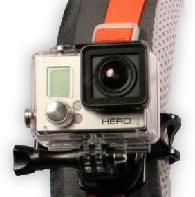 Gear Clip (Pack of 3), Multipurpose Fastener for Clipping Accessories to Front Backpack Straps