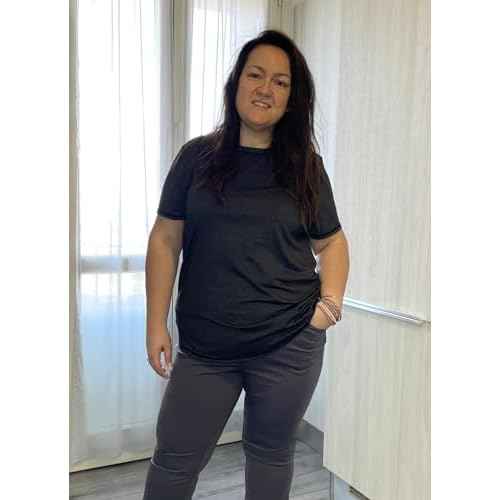 COOTRY Women's Plus Size Workout Tops Loose Fit Short Sleeve Athetic Running Yoga Shirts