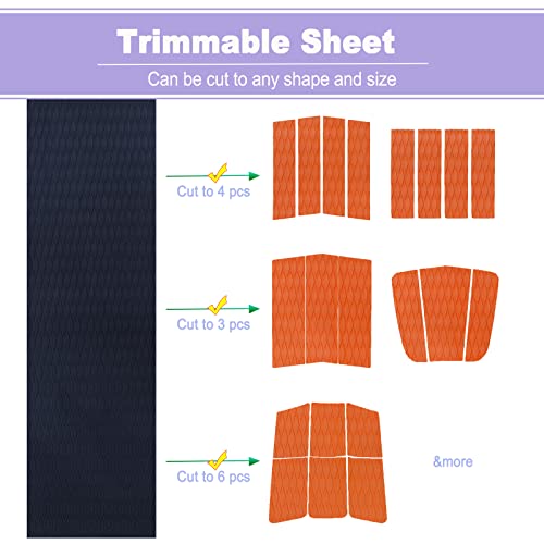DIY EVA Foam Boat Decking Sheet with Traction Pad - Green / 94.5" x 21.6"