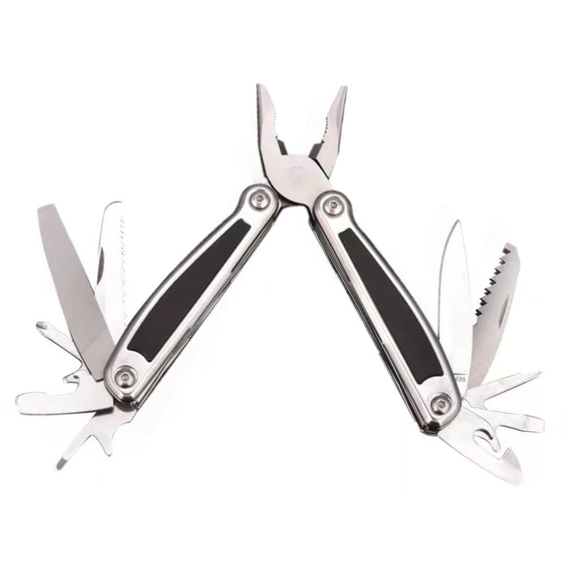 Generic 15 in 1 Multi-Tool Pliers, Premium Portable Multi-Tool for Survival, Camping, Gift for Dad Husband Boyfriend