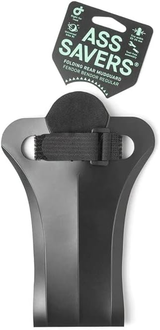 Ass Savers - Fendor Bendor - Rear Mudguard for Bicycles, Lightweight, Easy to Install, Excellent Coverage, Regular Size for Urban and Road Bikes, Big Size for Gravel or MTB, Swedish Design