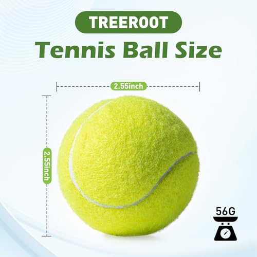 30 Pack Tennis Balls for Dogs & Training | High Elasticity & Durable Bounce