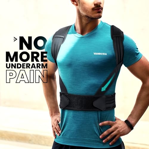 Posture Corrector for Women & Men, Adjustable Back Support Brace - Small/Medium