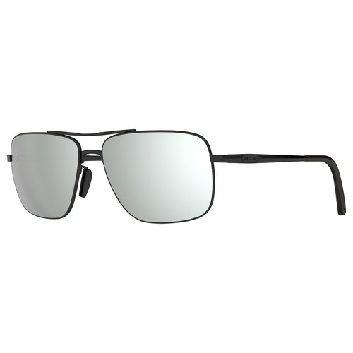 BEX® SUNGLASSES PORTER FULL METAL FRAME LIFESTYLE SUNGLASSES (Matte Black/Gray/Silver)