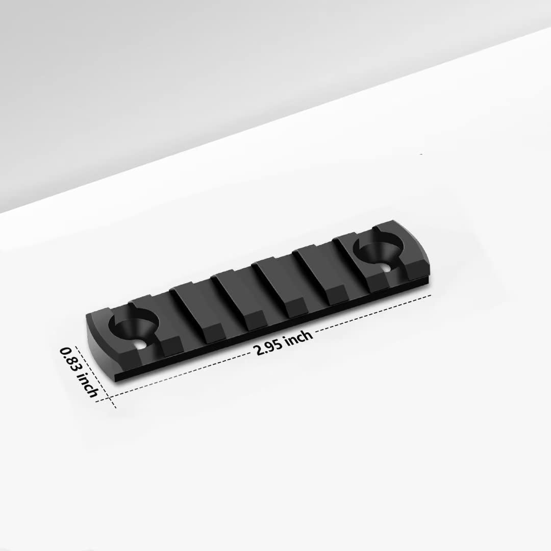 Anovo Single-Sided Rail Accessory Set 3-3-5-5-7-7 Slots-Style 1