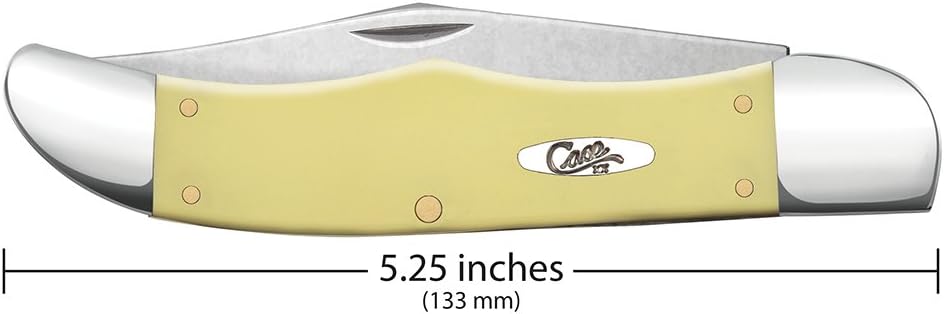 Case WR XX Pocket Knife Brown Rosewood Folding Hunter Item #189 - (6265Sab SS) - Length Closed: 5 1/4 Inches