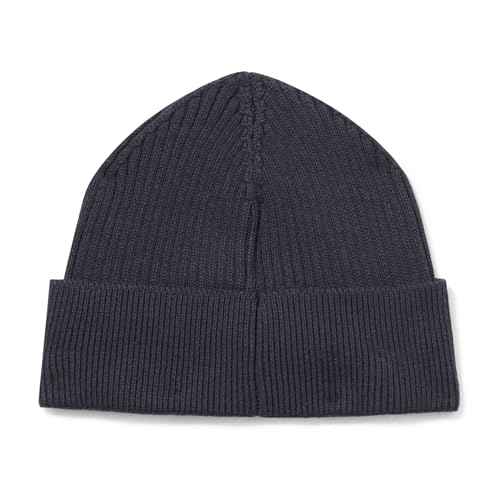 BOSS Men's Magico Ribbed Mixed Material Beanie