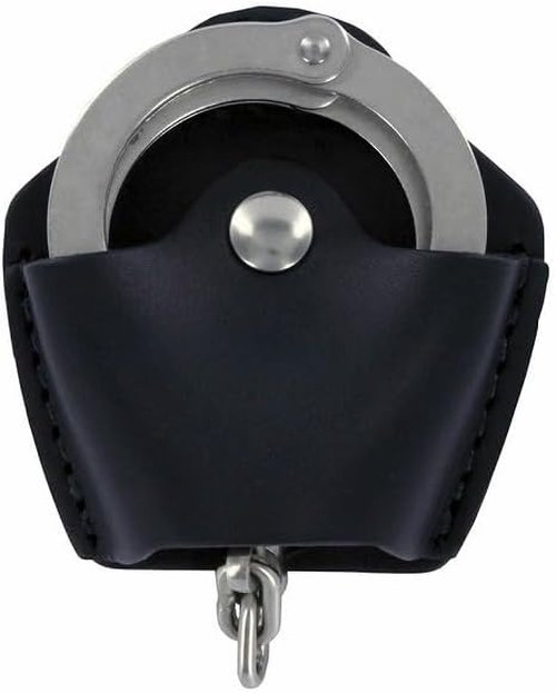 Boston Leather Quick Release Handcuff Case, Plain - 5531-1