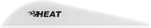 Bohning 101036WH25 Heat Vane, 2.5 White, 36pk