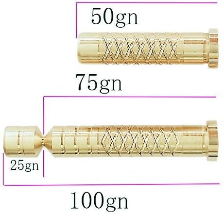 Field Points Copper Bolt with Surface Embossed Inserts Inner Diameter .244 Carbon Arrow (12-Pack)