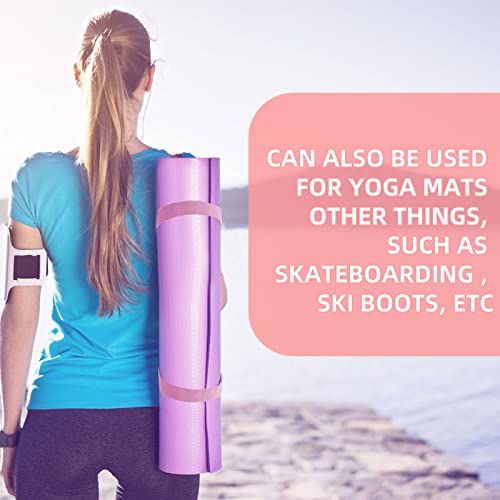 Adjustable Roller Skate Leash and Ski Boot Carry Strap for Yoga Mat Snowboarding