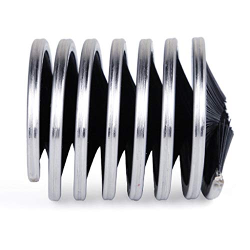 Stainless Steel Nylon Rope Cord Brush for Rock Climbing Rope Brush Cleaning Brush Rope Portable Wash Rope Tools Nylon + Stainless Steel, As Pic Shows