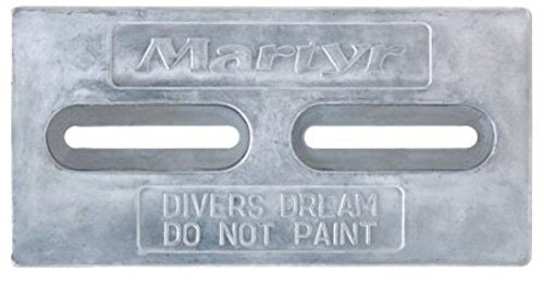 Aluminum Alloy Bolt-On Divers Dream Slotted Bolt for Pleasurecraft Silver