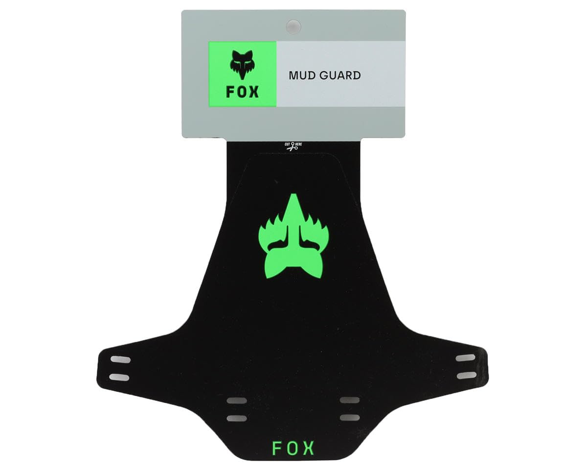 Fox Racing Mountain Bike Mud Guard, ‎Fluorescent Yellow, One Size