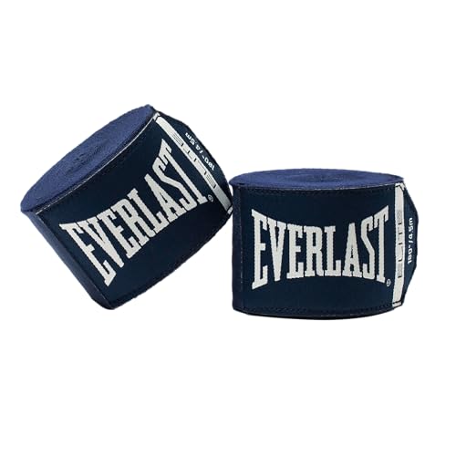 Everlast Elite 180X-Large Blue Boxing Hand Wraps - Support & Comfort