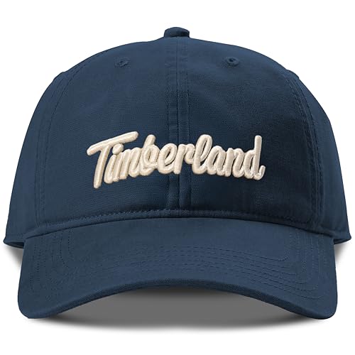 Timberland Midland Beach Men's Baseball Cap, Soft Cotton, Adjustable, Lightweight & Stylish Hat for Outdoor Activities