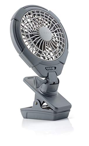 Battery Powered Clip Fan 2-Pack – 5-Inch Portable Desk & Stroller Fans