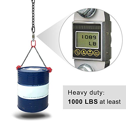 Heavy Duty Hanging Chains for Hammocks & Swings - 28 Inch Black with 4 Carabiners