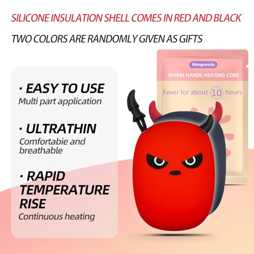 Hand Warmers Up to 10 Hours Long-Lasting for Warm Hot Hands, Disposable, Hands Feet and Body, Winter Essentials, Camping Hand Warmers 10 Packs (40 Packs Gift of Silicone Insulation Cover)