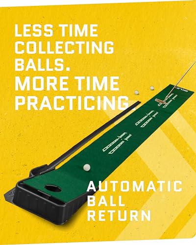 SKLZ Putting Green Accelerator Pro - Realistic Home Golf Practice Mat