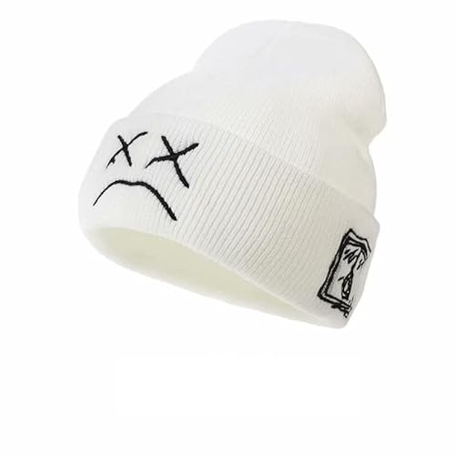 Fashion Autumn Winter Warm Beanie Hats Embroidery Cotton Caps Men Women Knitted Hip Hop Hats