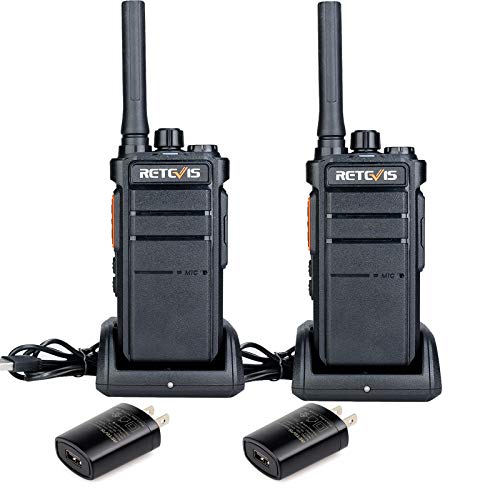 Long Range GMRS Walkie Talkies 2 Pack - Business Two-Way Radio Set