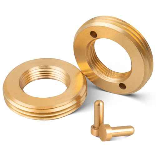 Anina SO239 to NMO Adapter for Vehicle VHF UHF Ham Two Way Radio Antenna NMO Convertion Connector Kit 5/8 Through Hole 2- Pack