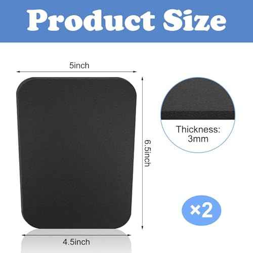 2Pcs/4Pcs 6.5x5 Inch Snowboard Shin Pads-Thinkened Foam Ski Shin Guards-Cuttable Ski Shin Protector Pad for Ski Boot Liner Snowboard Sports Padded Shin Bang Protection