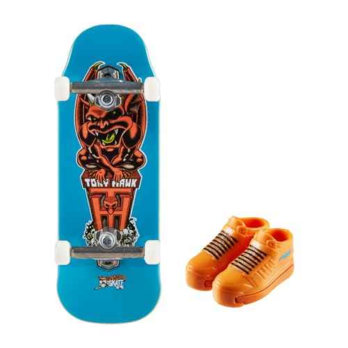 Hot Wheels Mattel Tony Hawk Moment Skate Fingerboard & Shoe Assortment