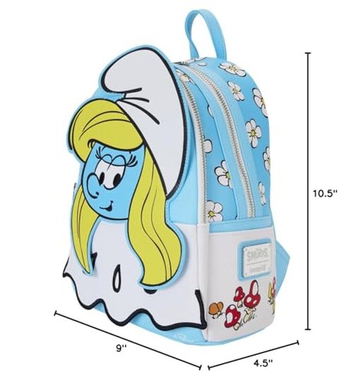 Loungefly LAFIG Smurfs Smurfette Cosplay Mini Backpack