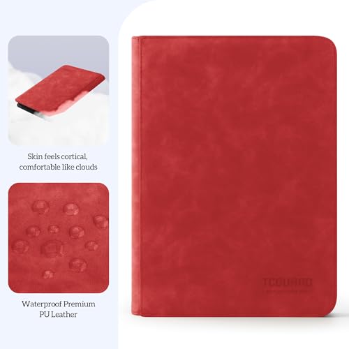 Trading Card Binder with 9 Side-Loading Pockets for 540 Cards - Red 9