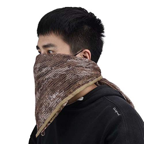 Desert Digital Sniper Veil Netting Camo Scarf for Hunting & Shooting - Men’s Gun Wrap