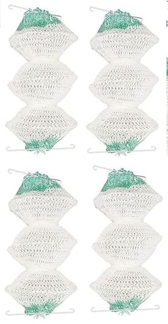 4 Pack White Lantern Mantles Bulk Accordion Shape 95 On Attractive design,Simplicty Fashionable Lantern Accessories,Lights and Lanterns