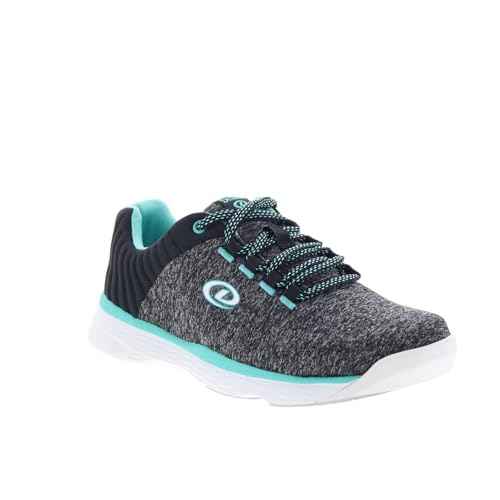 Dexter Womens Elin Bowling Shoes - Grey/Teal 7.5