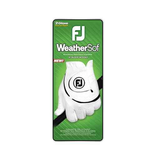 FootJoy Men's WeatherSof 2-Pack Golf Glove
