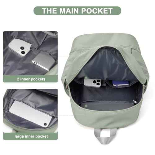 coofay Gym Backpack For Women Waterproof Sports Backpack With Shoe Compartment Lightweight Travel Backpacks Small Gym Bag Dance Volleyball Backpacks