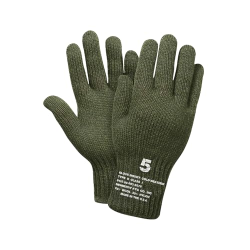 M MCGUIRE GEAR US Men's Wool Nylon Blend Cold Weather Snow Winter Glove Inserts