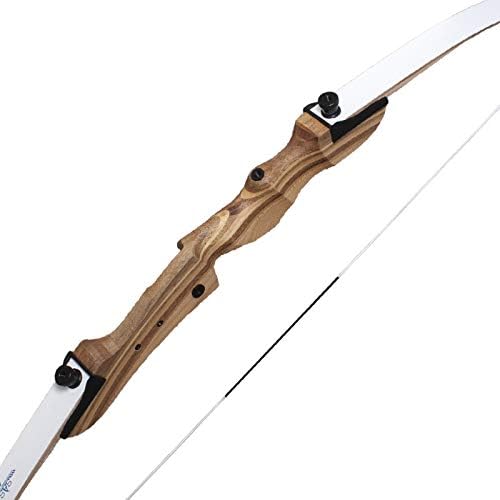 SAS Spirit Jr 54" Beginner Youth Wooden Archery Bow Takedown Kids Boy Girl Women Traditional Both Right Hand and Left Hand