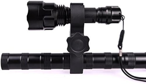 LED Flashlight Torch Quick Release Mount Infrared IR Torch Flashlight That Fits Multiple Scope Size 25-35mm for Infrared IR Torch Flashlight A100 E6 501B