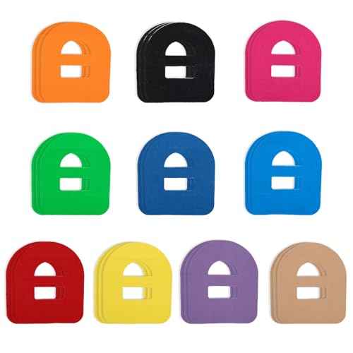 30pcs Adhesive Patches for Omnipod 5, 10 Colors Waterproof Sweatproof Breathable Overpatches Ultra-Slim Sensor Covers Stickers with Strap CGM Tape for Omnipod 5 Users