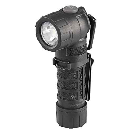 Streamlight 88830 PolyTac 90 LED Right Angle Polymer Flashlight, Black - 170 Lumens
