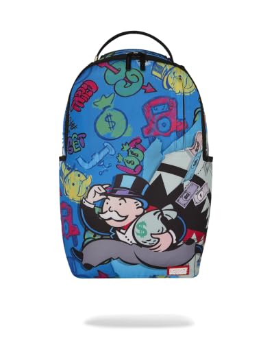 Sprayground Monopoly Grab & Go Backpack - Durable Polyester Travel Bag