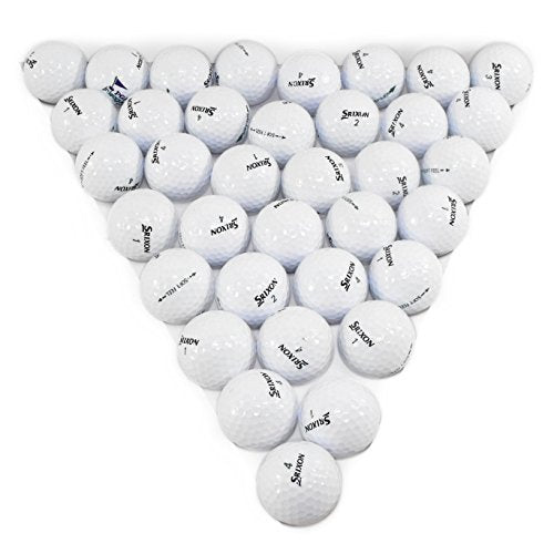 Recycled White Golf Balls - Low Compression, Mint Condition, 36 Pack