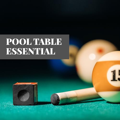Black Pool Cue Chalk Cubes - 72 Pieces for Billiard & Pool Practice