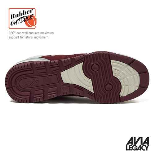 Avia 855 Basketball Sneakers for Men, Low Top Retro Womens or Mens Sneakers for Street or Court, Sizes 4.5 to 15, Blue and White, Green and Cream, or Grey and All White Shoes Men and Woman Sizes